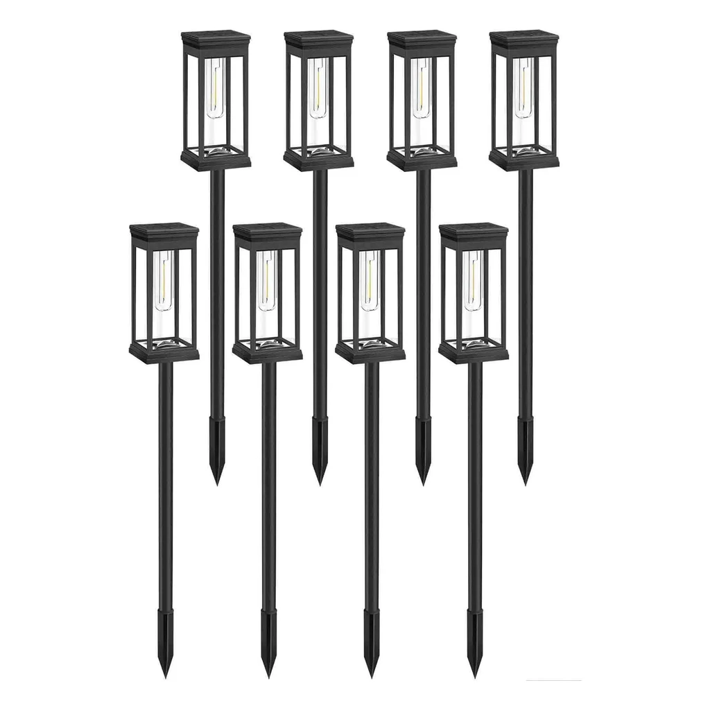 Solar Pathway Lights, Set of 8